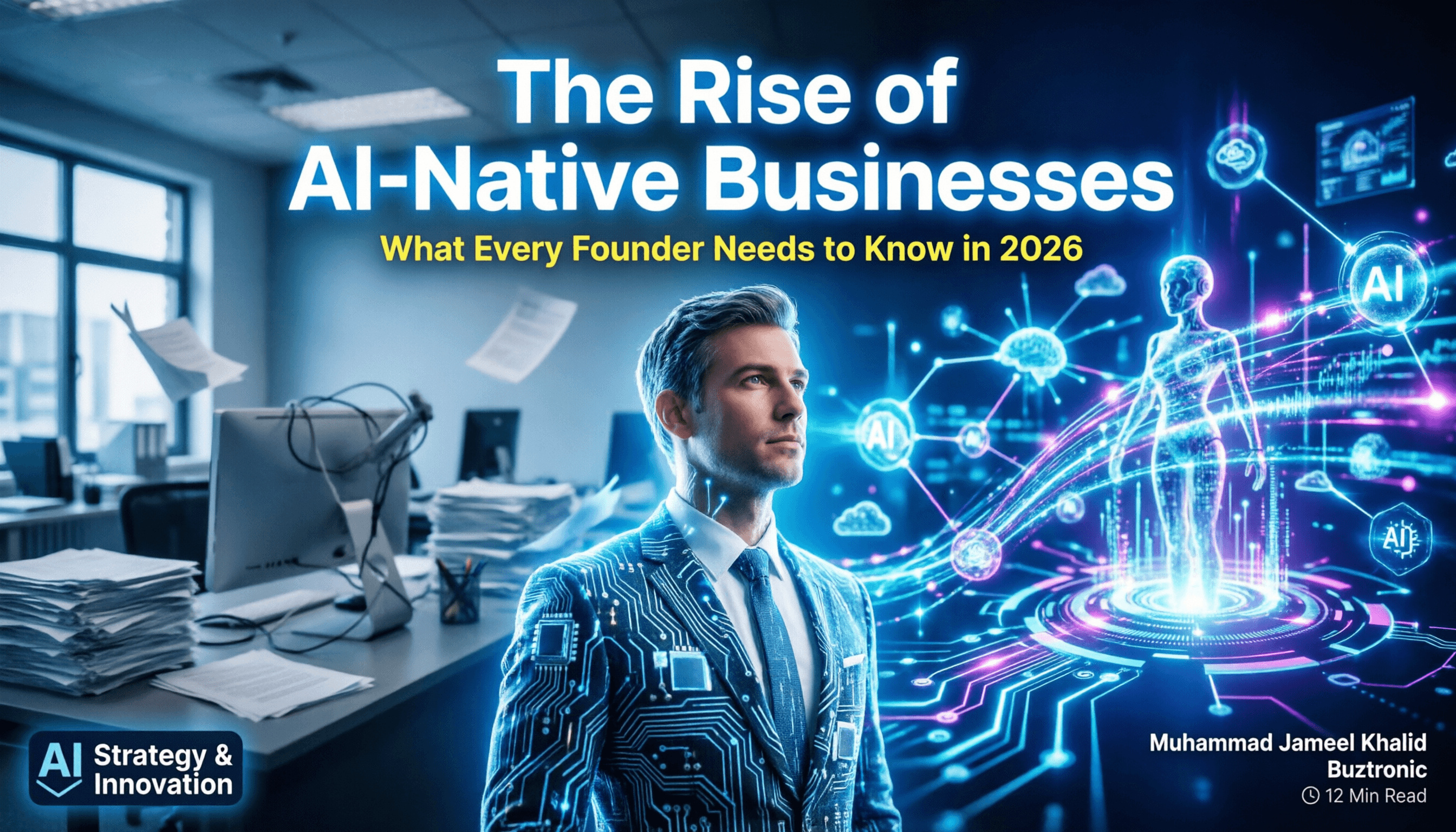 The Rise of AI-Native Businesses: What Every Founder Needs to Know in 2026 — AI engineering insights from Buztronic