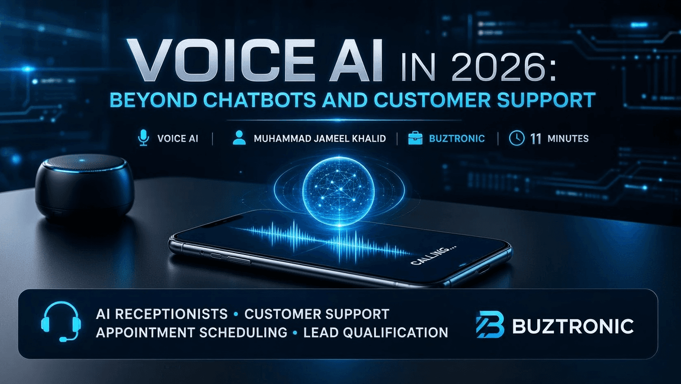 Voice AI in 2026: Beyond Chatbots and Customer Support — AI engineering insights from Buztronic